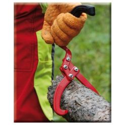 Twisted Handle Timber Tongs 2