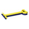 Blue and yellow long handle first leg seamer