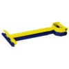 Yellow and blue RAU long handle double lock seamer