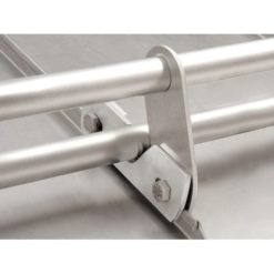 Alternative view of Kling Double-Tube Snow Retention Clamp