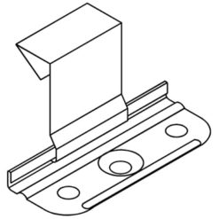 Alternative view of Bjarnes System Galvanized Sliding Clips - 1"