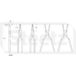Alternative view of Stubai Crimping Pliers, one sided