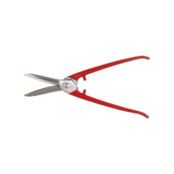 Figure Tin Snip with red lacquered handle