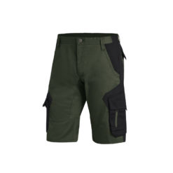 Olive And Black Bermuda Shorts