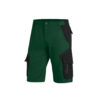 Green and black bermuda shorts