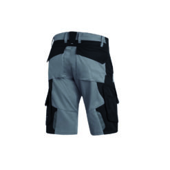 Back Of Grey And Black Bermuda Shorts