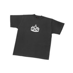 Black t-shirt with carpenter's symbol