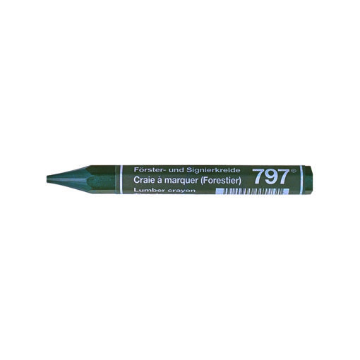 Blue Lumber Crayon