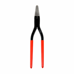 Stubai Box Joint Flat Nose Pliers Without Teeth And Red Pvc Covered Handle