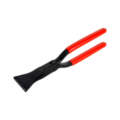 Stubai box joint seaming pliers, straight, 60mm with red pvc covered handle
