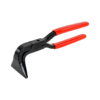 Stubai box joint seaming pliers 90 degrees with red pvc coated handle
