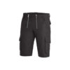 Black canvas guild bermudas