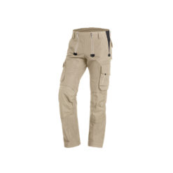 Beige Canvas Trousers