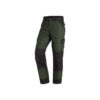 Olive and black canvas work trousers