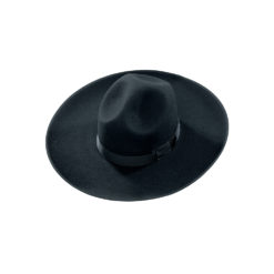 Black carpenter's hat