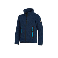 Blue Children's Knit Fleece Jacket