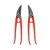 Stubai circle snips with red lacquered handle