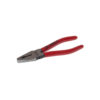 Small combination pliers with red handle