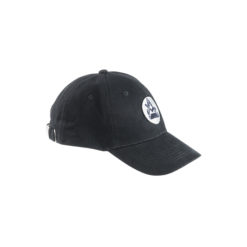 Black Embroidered Cap With Cabinetmaker's Logo