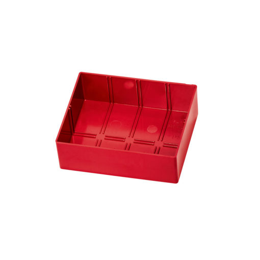 Empty Red Tray Insert