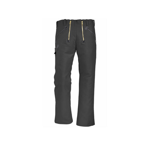 Black English Leather Guild Trouser