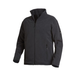 Anthracite fleece jacket