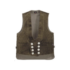 Brown Genoa Corduroy Guild Vest