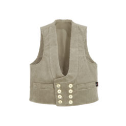 White Genoa Corduroy Guild Vest