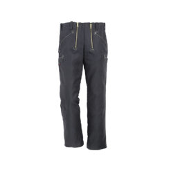 Black german leather guild trousers