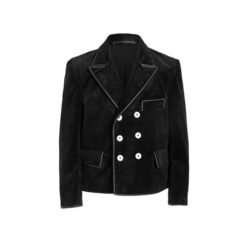 Black corduroy guild jacket