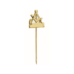 Gold Guild Lapel Pin With Cabinet Maker Logo