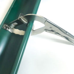 Gutter seaming clamps