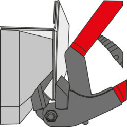 Hem closing pliers diagram