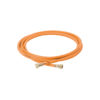 Perkeo orange high-pressure propane hose