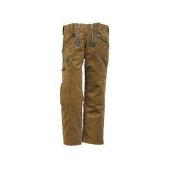 Olive-brown kid's corduroy guild trousers