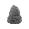 Grey knitted toque