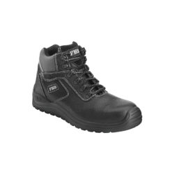 Black lace-up roofer boot