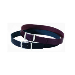 Brown and black leather belts