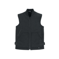 Black men's work vest