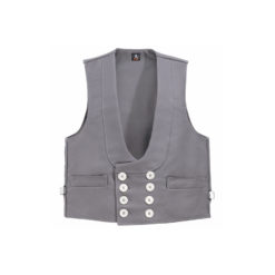 Grey Moleskin Vest