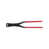 Stubai narrow steel pincers with red pvc coated handle