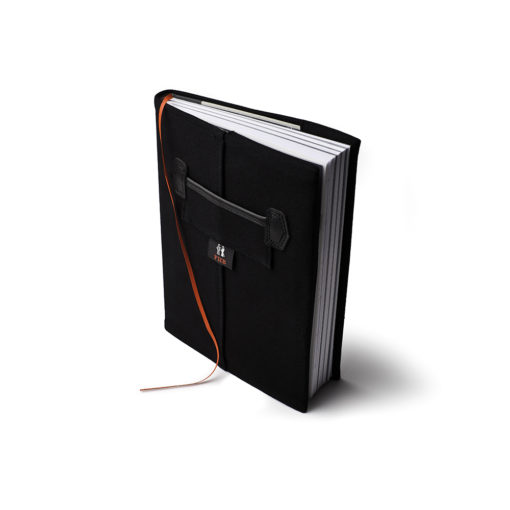 Notebook With Black Corduroy Cover