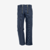 Navy blue guild work trousers with zippers