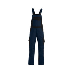 Marine-Blue And Black Overalls