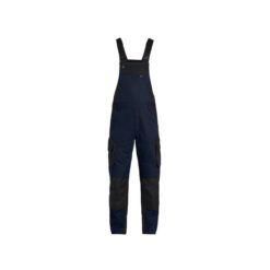 Marine-Blue And Black Overalls