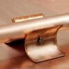 Kling ice holder, copper, with V2A screws