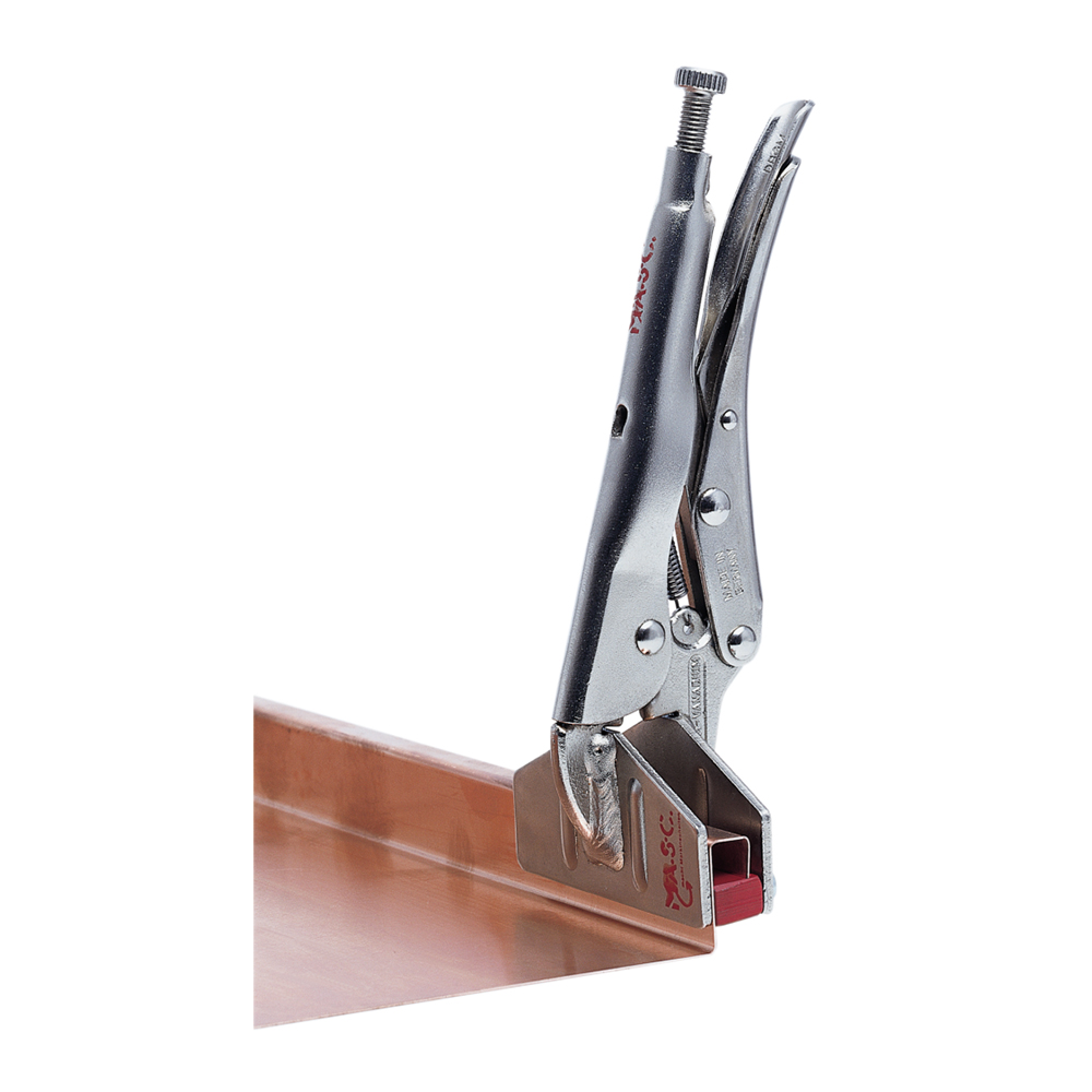 Profile Vice Grip Pliers On Copper