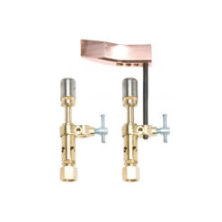 Soft soldering attachment with cranked hammer copper bit