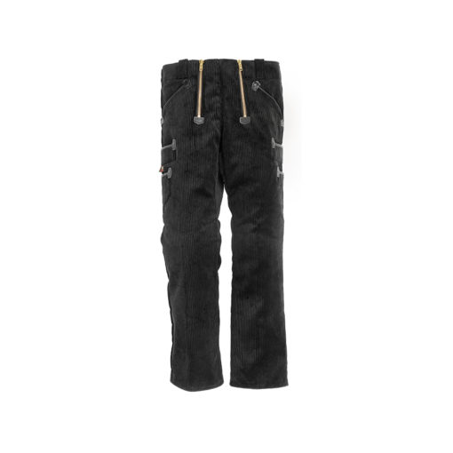 Real Leather Three-Wire Trousers-Egon 60068-20Rbg
