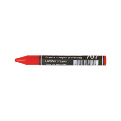 Stubai red forestry crayon